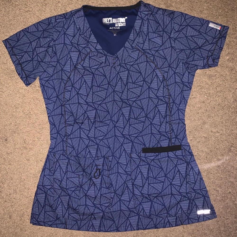 Greys Anatomy scrub top